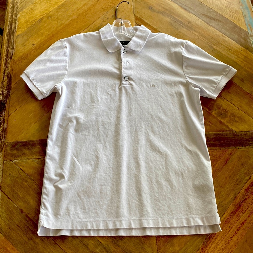 Rag & Bone Men’s Interlock Polo White - S